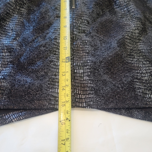 Jack by Bb Dakota Snake Print Layered Mini Skirt Size 4 - Picture 9 of 11